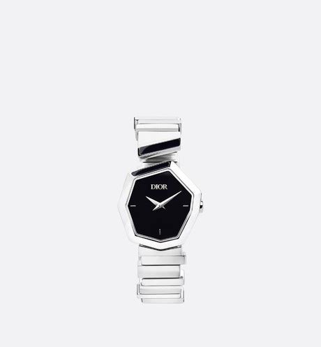 montre dior noir|horlogerie femme Dior.